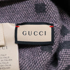 Gucci GG Logo Cashmere Knit Hat M 57 21 cm — view 4