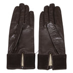 Hermes Lambskin Gloves Brown — view 3
