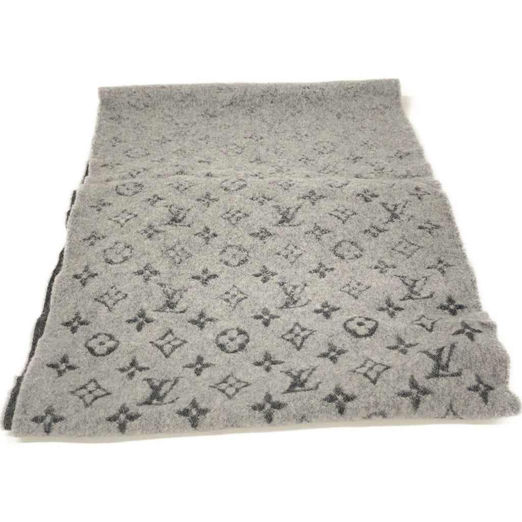Louis Vuitton Gray Monogram Gradient Scarf — view 3