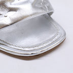 Louis Vuitton Revival Line Metallic Lambskin Mules — view 9
