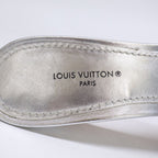 Louis Vuitton Revival Line Metallic Lambskin Mules — view 8