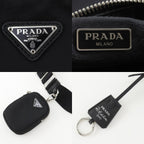 Prada Reedition Re-Nylon Saffiano Nero Black Shoulder Bag — view 9