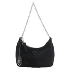 Prada Reedition Re-Nylon Saffiano Nero Black Shoulder Bag