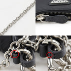 Prada Reedition Re-Nylon Saffiano Nero Black Shoulder Bag — view 8