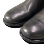 Chanel E8 Sports Back Zip Middle Boots 36.5 CC Logo — view 6