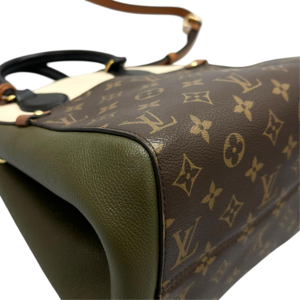Louis Vuitton Fold Tote PM Shoulder Bag Monogram Canvas Multicolor 2-Way — view 7