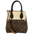 Louis Vuitton Fold Tote PM Shoulder Bag Monogram Canvas Multicolor 2-Way