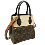 Louis Vuitton Fold Tote PM Shoulder Bag Monogram Canvas Multicolor 2-Way — view 3