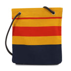 Hermes Sac Aline MM Shoulder Bag Toilet Blanc Swift Cover le Jaune Orange — view 2