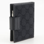Gucci GG Canvas Black Notebook Cover Agenda — view 3