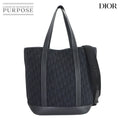 Dior Oblique Ku Voyage 2-Way Tote Shoulder Bag Canvas
