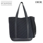 Dior Oblique Ku Voyage 2-Way Tote Shoulder Bag Canvas