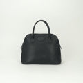 Hermes Bolide 31 Tote Shoulder Bag Epsom Noir Nori Black Silver 2-Way Veau