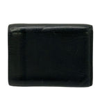 Bottega Veneta Trifold Wallet Intrecciato Black Leather — view 2