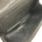 Bottega Veneta Trifold Wallet Intrecciato Black Leather — view 4