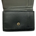 Bottega Veneta Trifold Wallet Intrecciato Black Leather — view 6