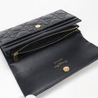 Dior Orchid Wallet Joli Bifold Lambskin — view 3