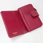 Prada Vitterombu Bifold Wallet Calf — view 3