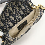 Dior Mini Saddle Handbag Oblique — view 3