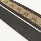 Gucci Interlocking Belt GG Canvas Leather — view 5