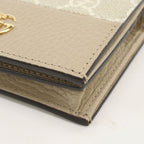 Gucci Card Case Wallet Double Bifold GG Supreme Leather — view 7