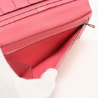 Hermes Bearn Souffle Wallet Bifold Epsom Rose Azalea — view 7