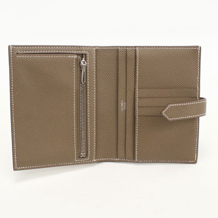 Hermes Bearn Compact Bifold Wallet Epsom — view 3