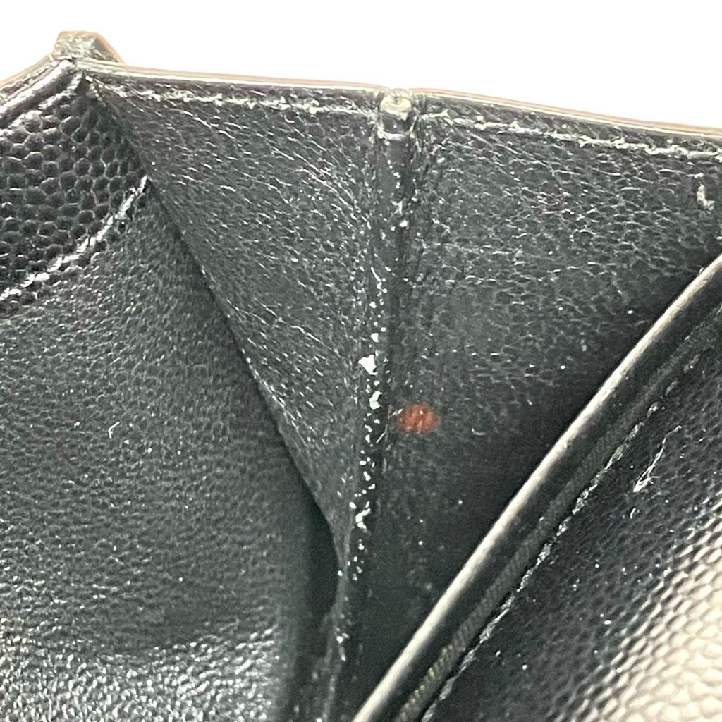 Saint Laurent Cassandra Matelasse Large Flap Wallet Calfskin — view 7