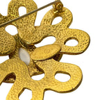 Chanel Brooch CC Logo Gold — view 3