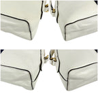 Gucci Ophidia Sherry Line Mini Shoulder Bag Crossbody Pochette Leather White — view 7
