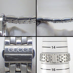 Gucci Watch Class Date Roman Index Black Dial SS Quartz Analog — view 9