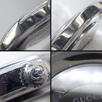 Gucci Watch Class Date Roman Index Black Dial SS Quartz Analog — view 6