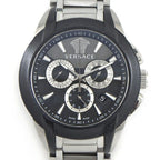 Versace Watch Character Medusa M8c Date Chronograph Small Second Guilloche