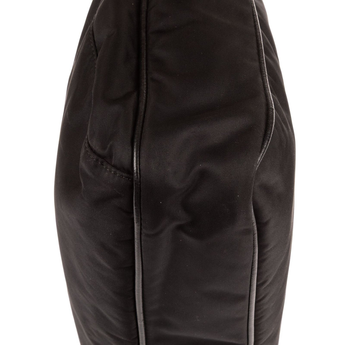 Prada Messenger Nylon Fabric a with Black Saffiano Leather — view 8