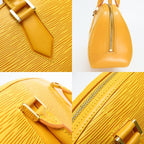 Louis Vuitton Handbag Jasmine Epi Leather Tassiri Yellow Daily Use — view 6