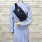 Gucci Sherry Line Belt Bag GG Supreme Canvas Black — view 2