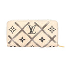 Louis Vuitton Broderie Zippy Wallet Monogram Empreinte Leather — view 2