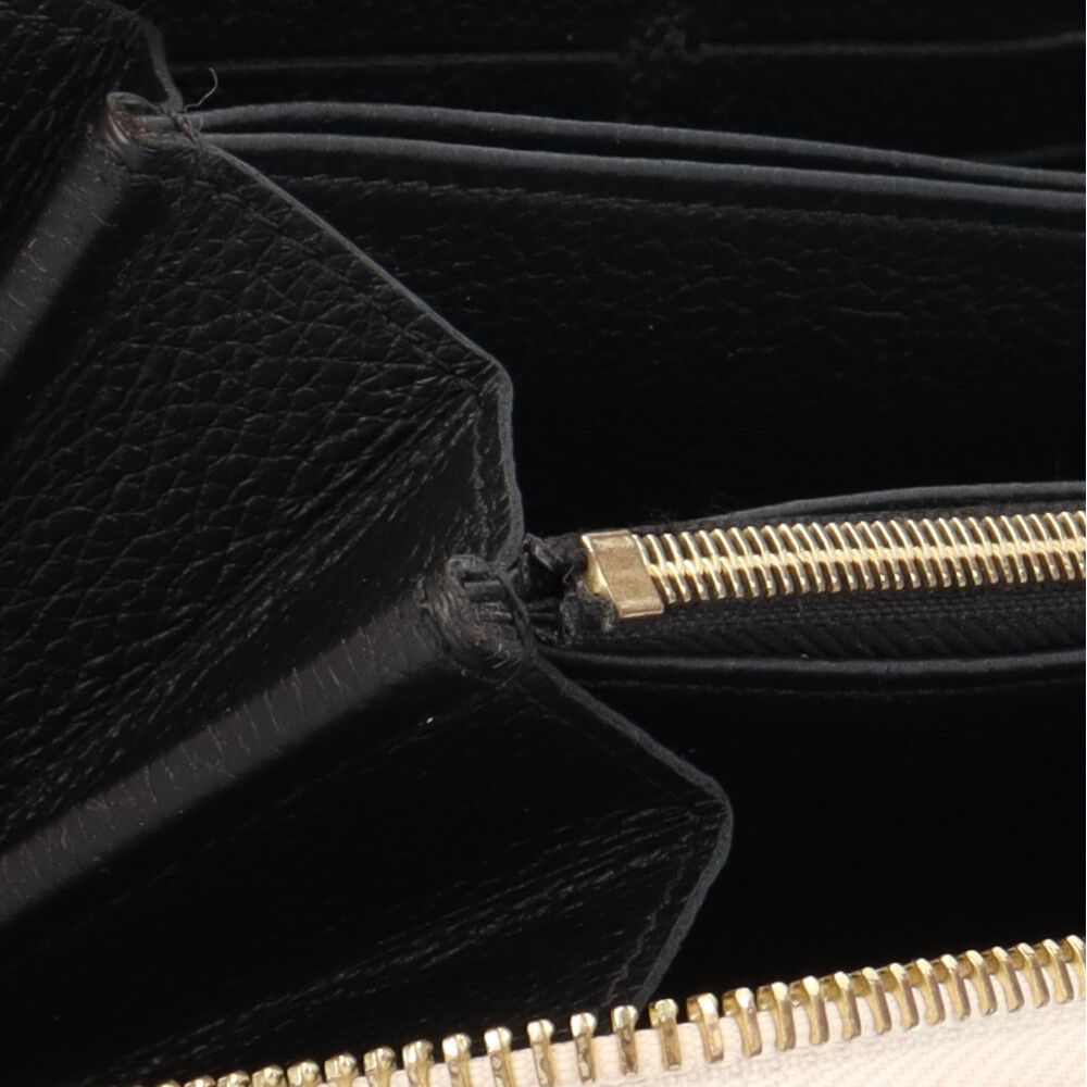 Louis Vuitton Broderie Zippy Wallet Monogram Empreinte Leather — view 8