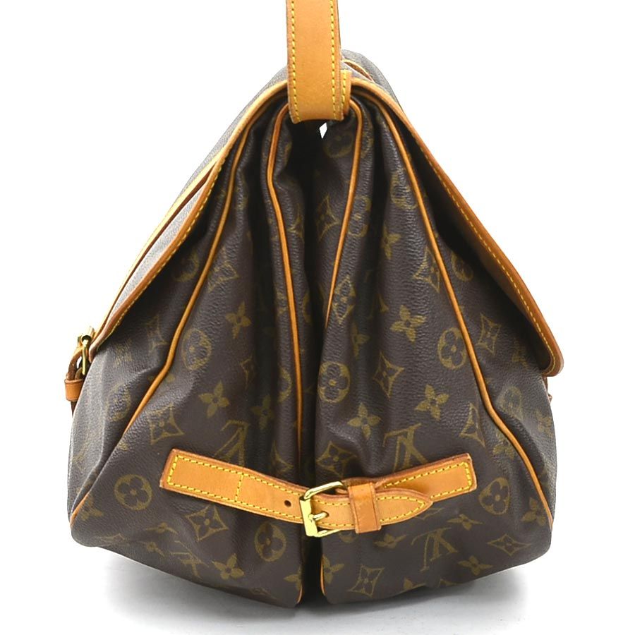 Louis Vuitton Shoulder Bag Monogram Saumur 35 — view 2