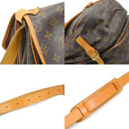 Louis Vuitton Shoulder Bag Monogram Saumur 35 — view 7