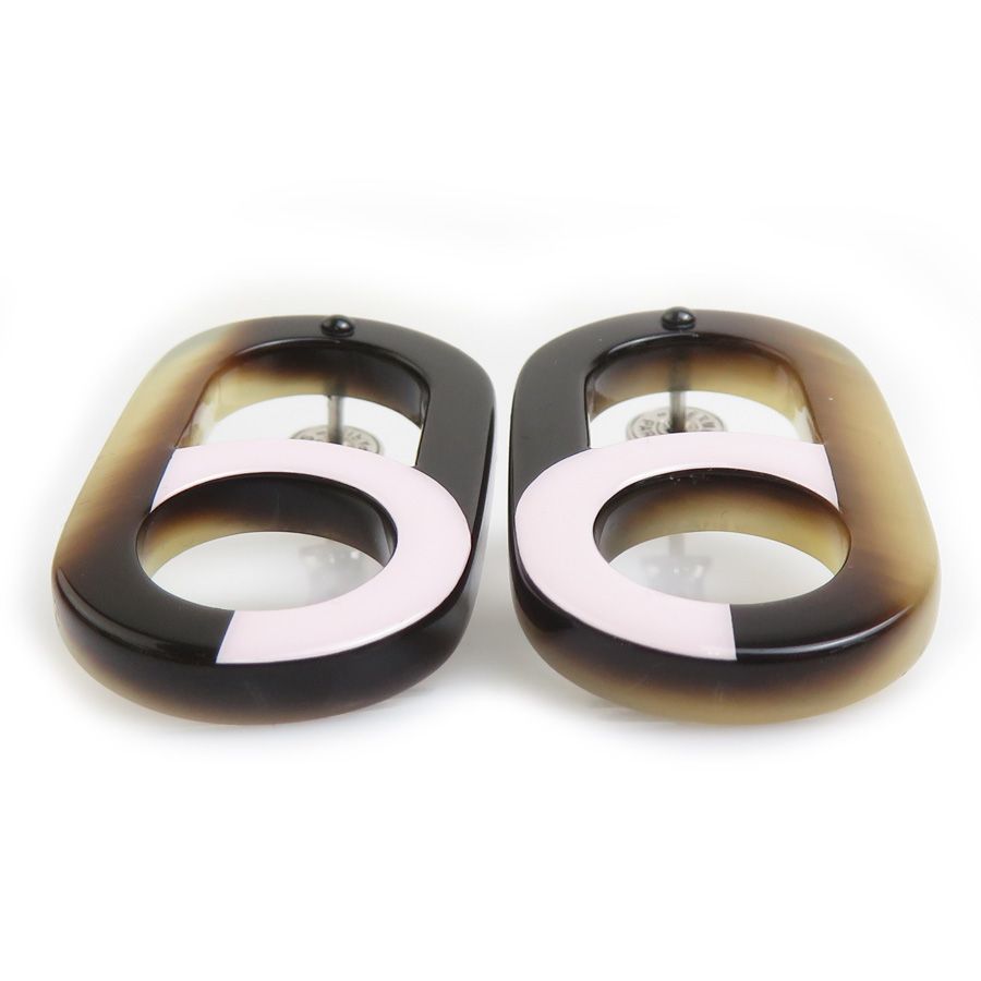 Hermes Earrings Silver — view 3