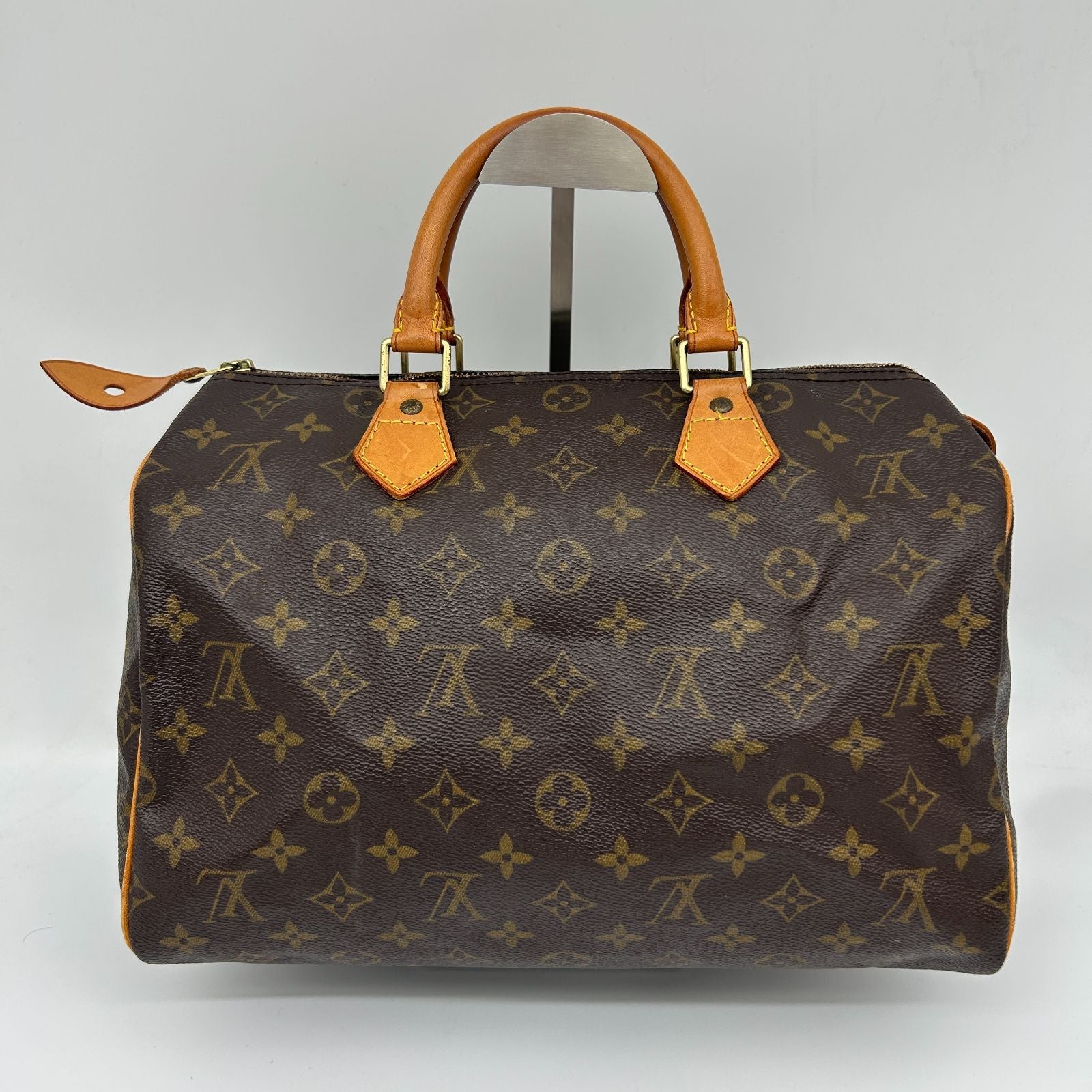 Louis Vuitton Monogram Speedy 30 Cadenaki 2 Handbag — view 3