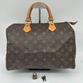Louis Vuitton Monogram Speedy 30 Cadenaki 2 Handbag