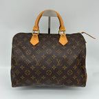 Louis Vuitton Monogram Speedy 30 Cadenaki 2 Handbag — view 2