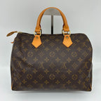 Louis Vuitton Monogram Speedy 30 Cadenaki 2 Handbag — view 3