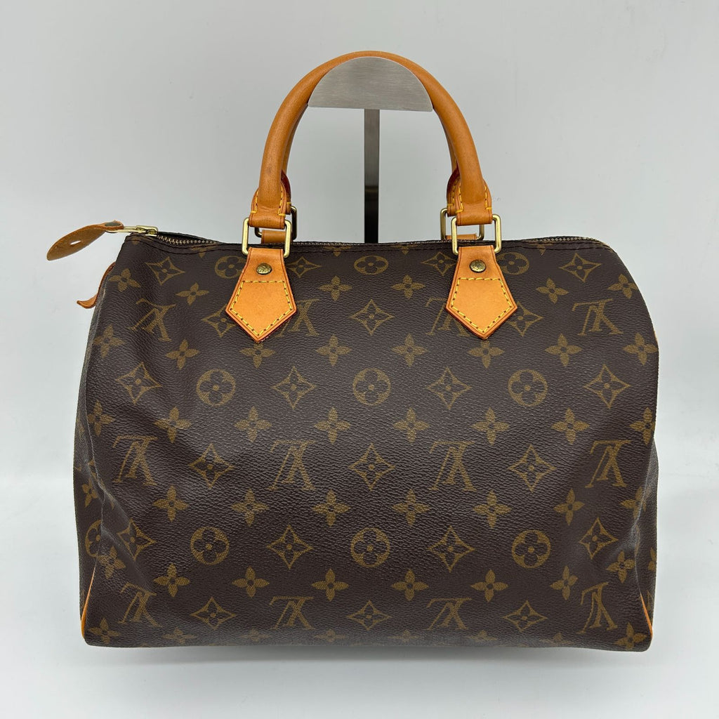 Louis Vuitton Monogram Speedy 30 Cadenaki 2 Handbag — view 3