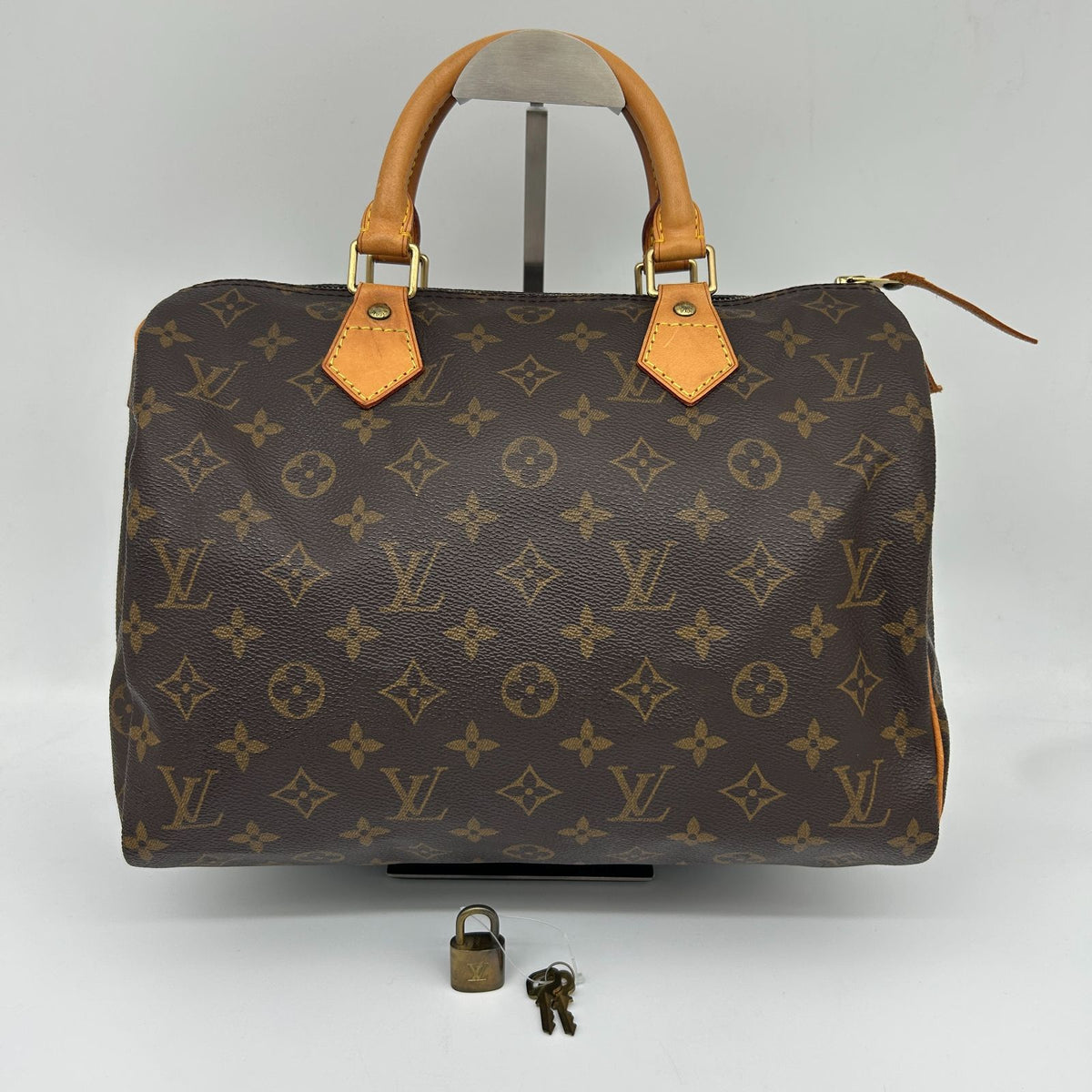 Louis Vuitton Monogram Speedy 30 Cadenaki 2 Handbag