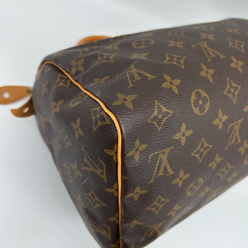 Louis Vuitton Monogram Speedy 30 Cadenaki 2 Handbag — view 9