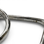 Hermes Chaine D'ancre Punk Triple Ring Silver