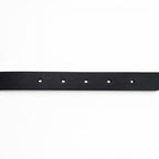 Dior Reversible CD Logo Buckle Leather Belt Black White Gold 85 — view 5